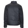 classic down jacket navy back
