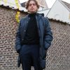 boy navy parka