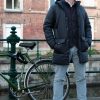 amaury in navy parka