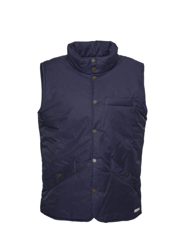navy bodywarmer closed