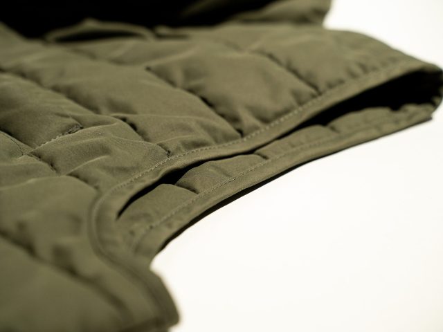 armholes vest khaki