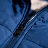 blue bodywarmer zipper