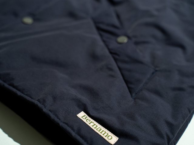 front logo navy bodywarmer