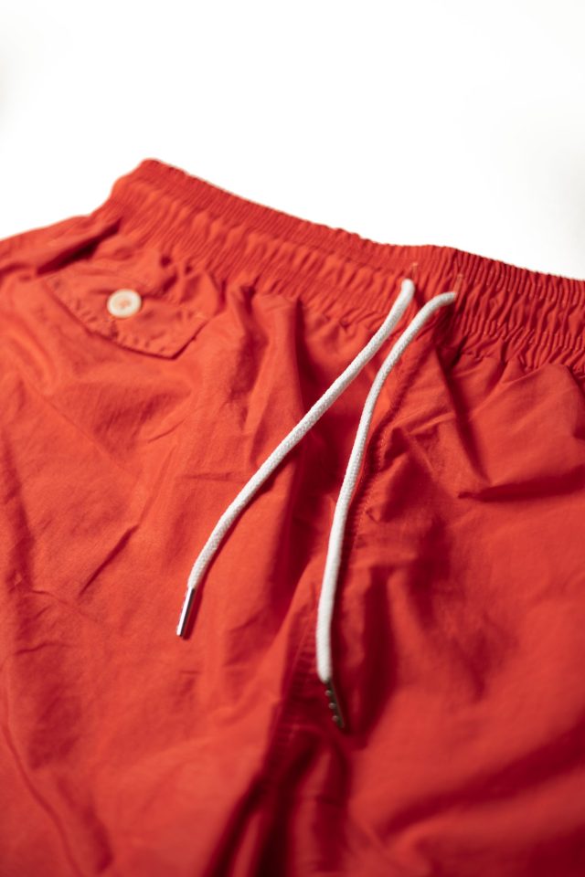 bernamo recycled swimming short coral red front