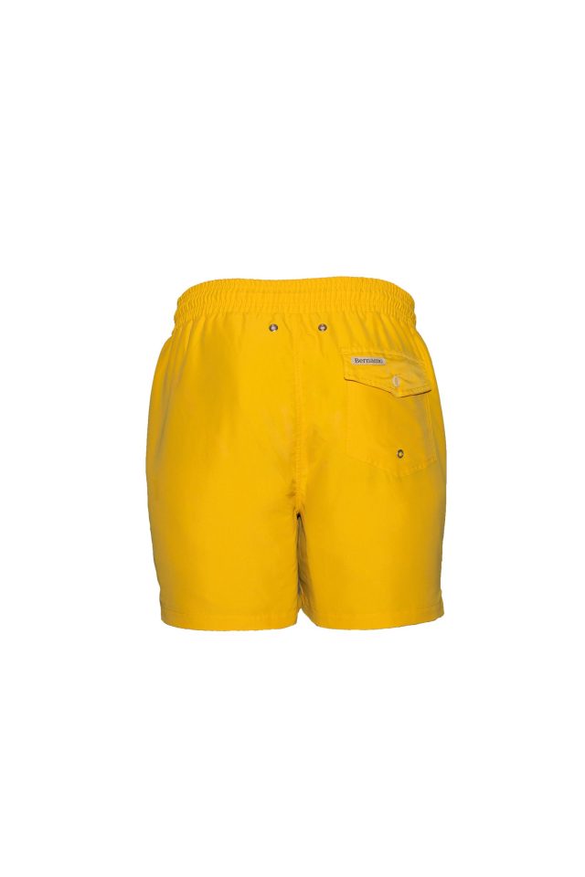 bernamo recycled swimming short yellow back