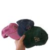 vintage caps in 3 colours