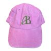vintage cap in pink