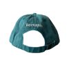 vintage cap in bottle green back