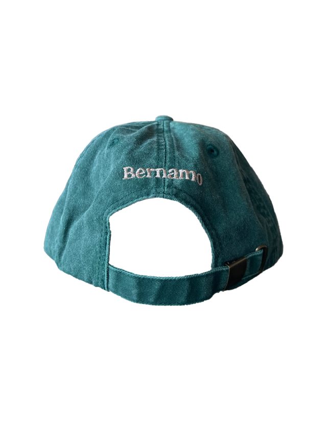vintage cap in bottle green back